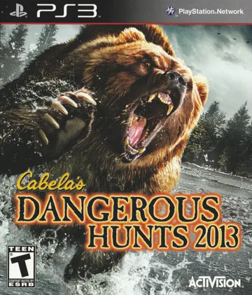 Cabela's Dangerous Hunts 2013 (USA) (v1.01) (Disc) (Update) box cover front